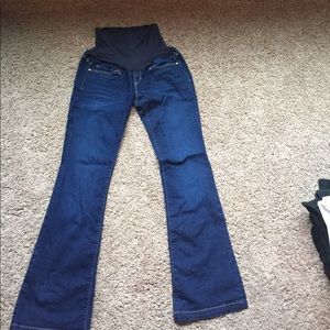 Gap maternity jeans