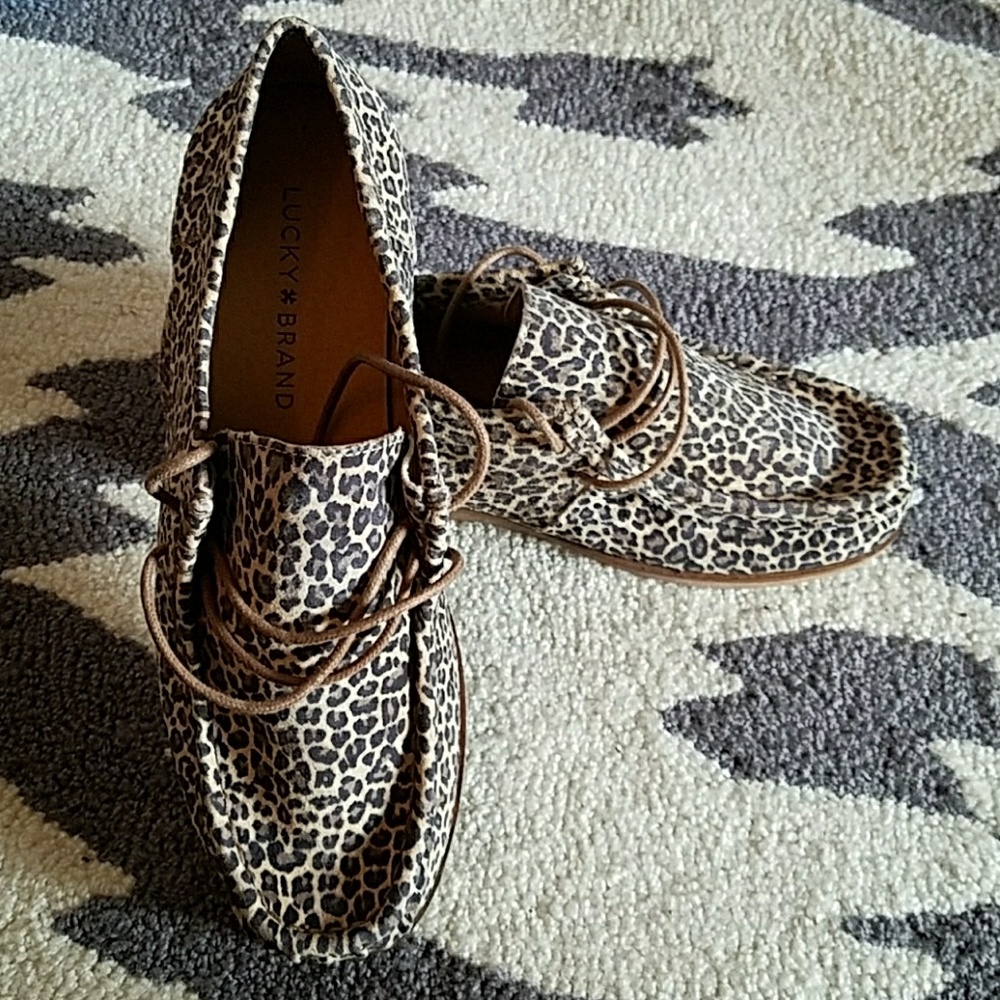 Lucky Acaciah Lace Up Flats