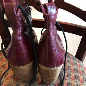 BURGUNDY AND PURPLE SHOES💕❤️👠