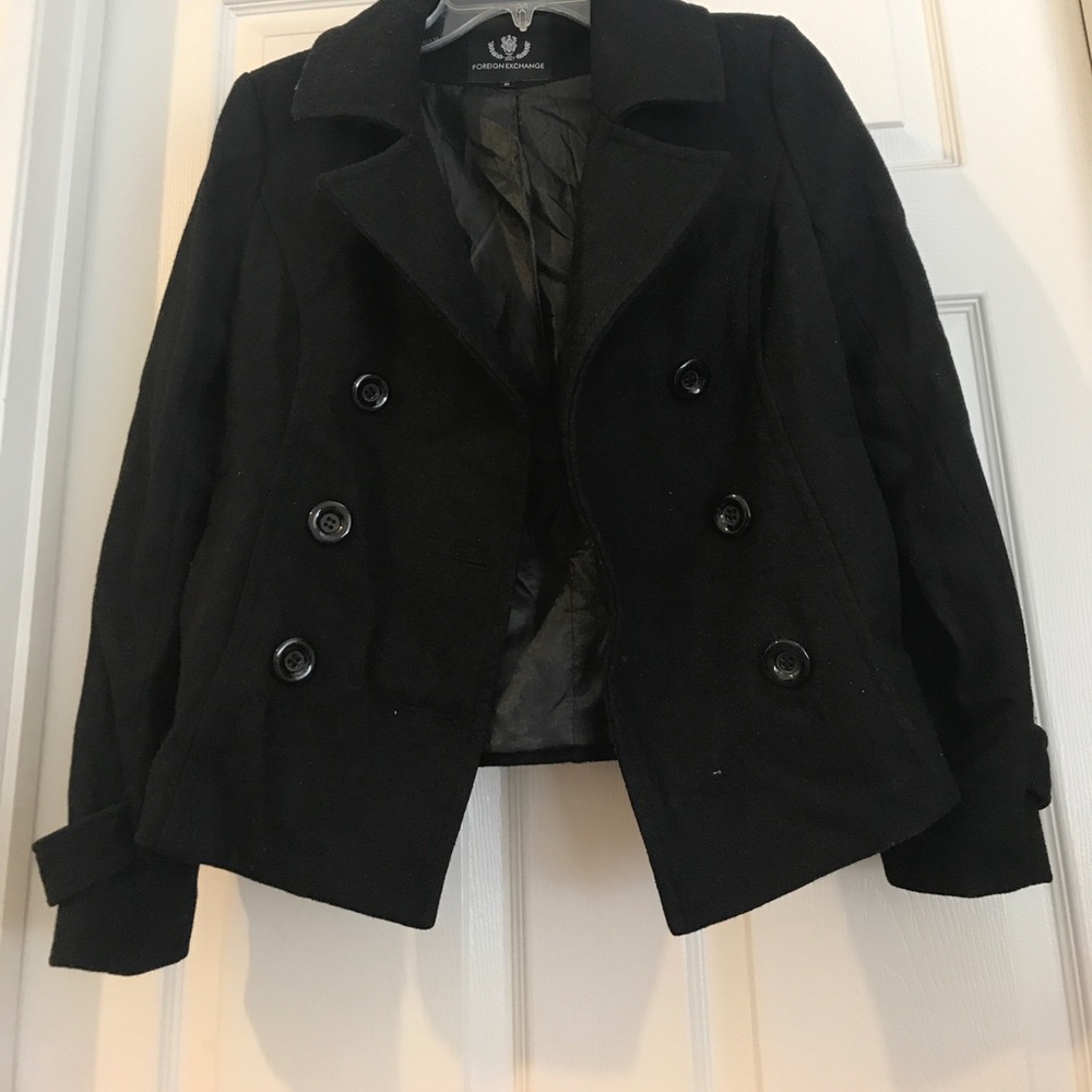 Black pea coats