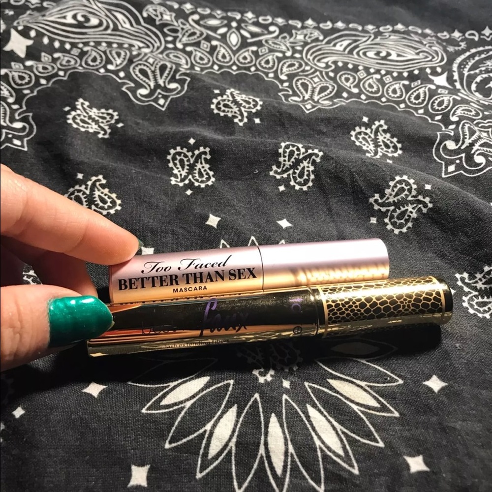 Too Faced Better Than Sex & Tarte Faux Lash