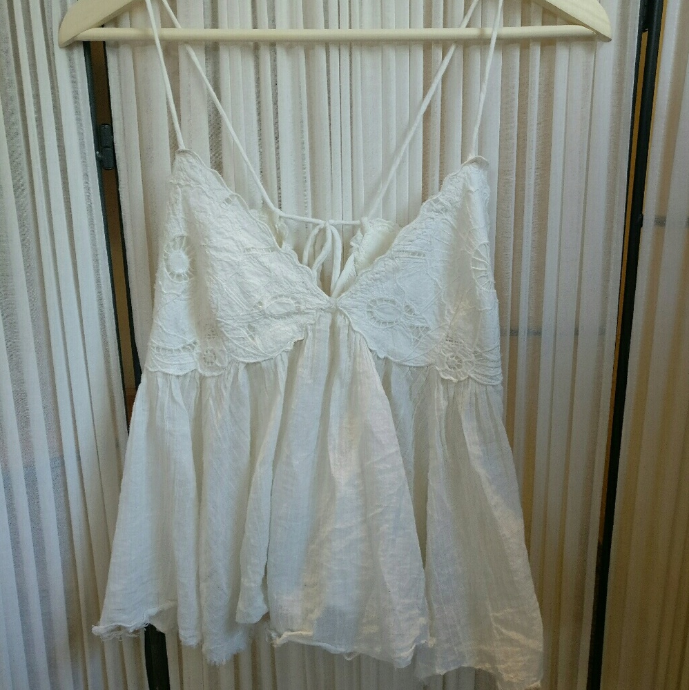 Free People feminine flowy top