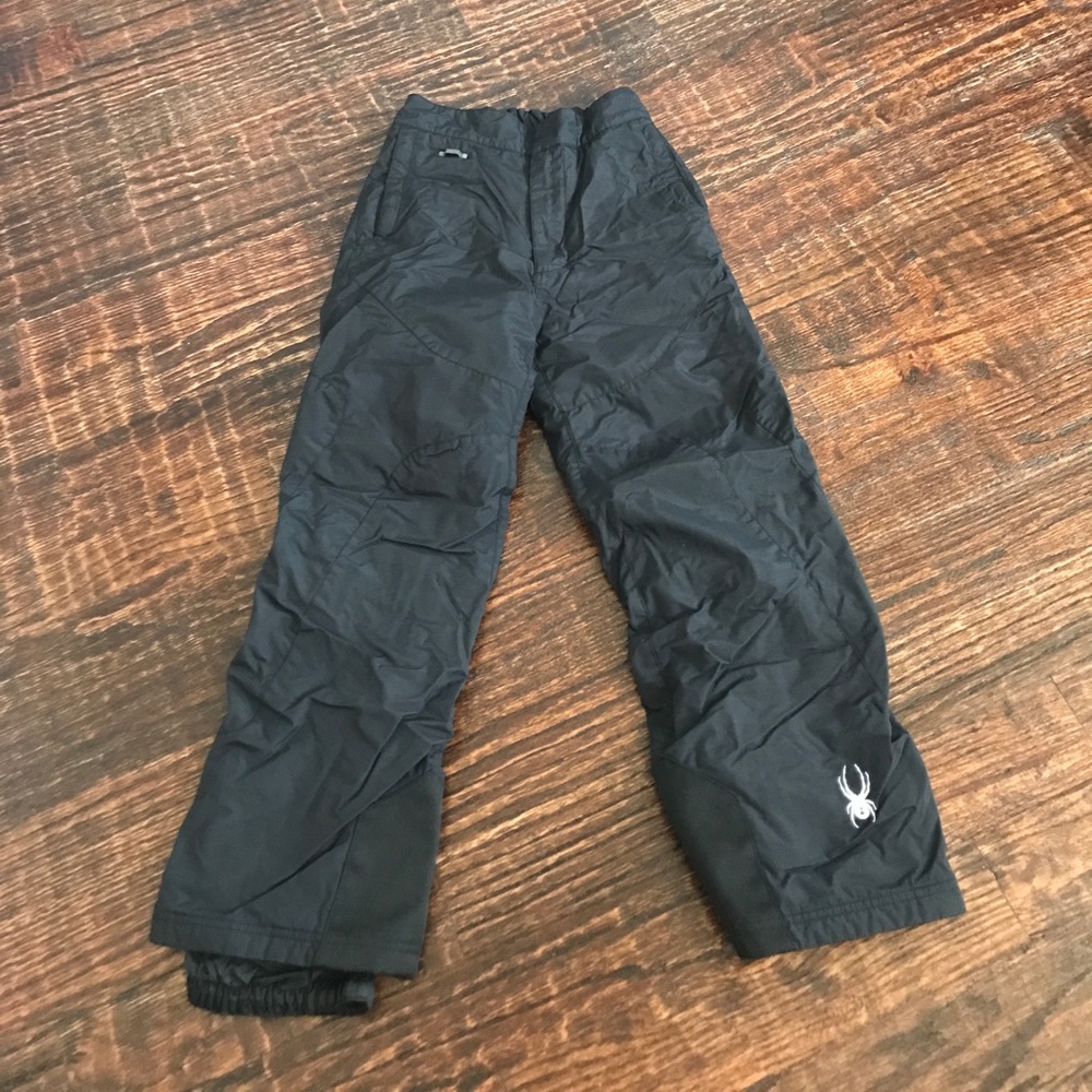 Black Spyder ski pants