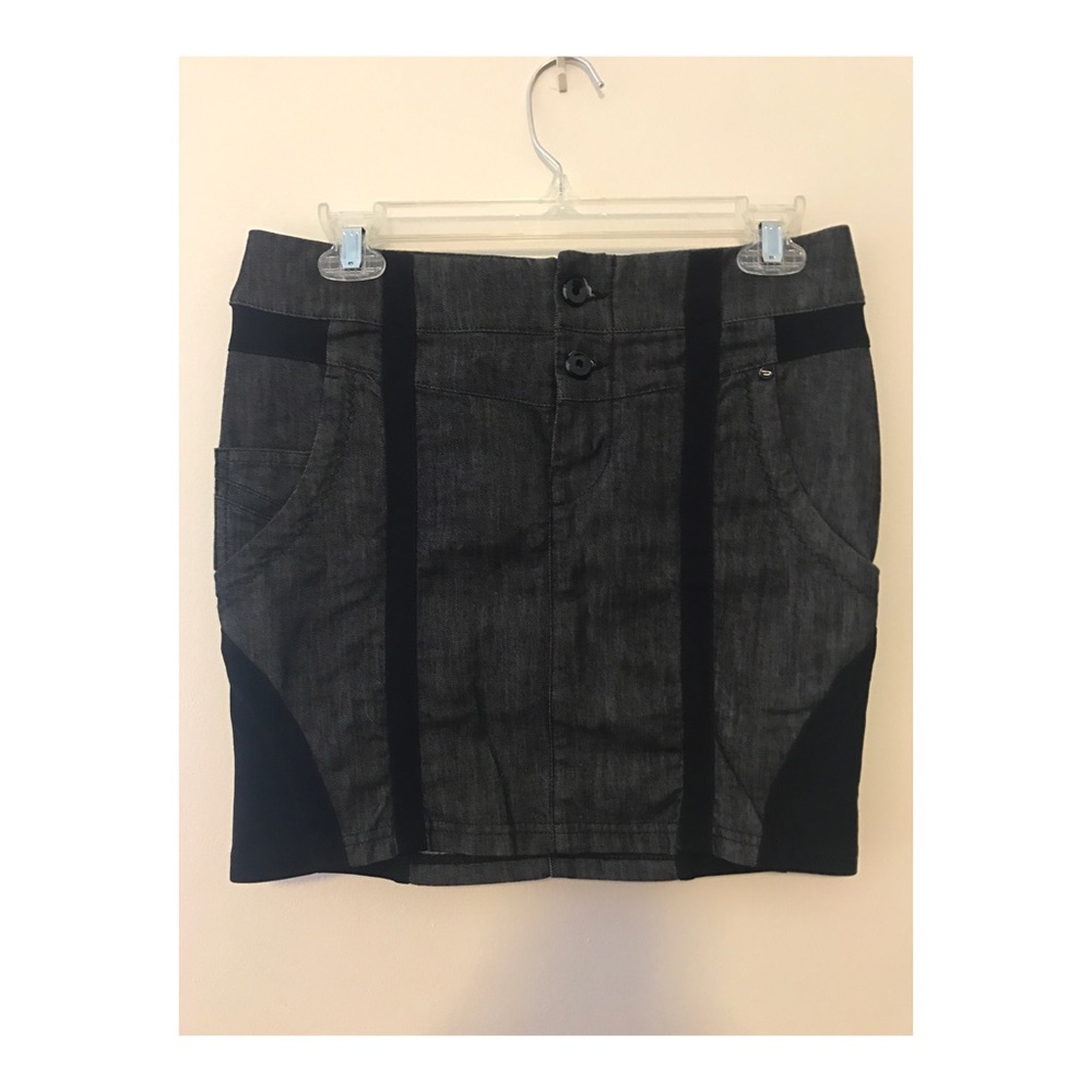 Diesel Denim Black Skirt