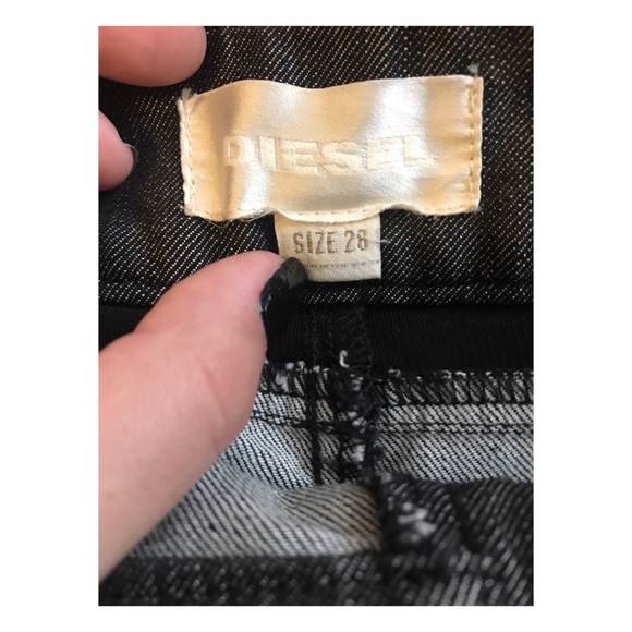 Diesel Denim Black Skirt - Picture 3 of 6