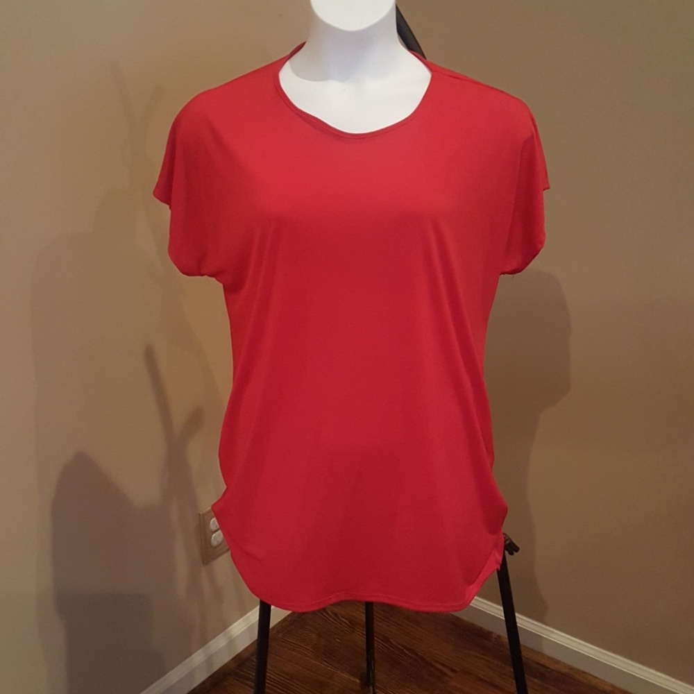 Women's red blouse