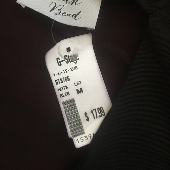 Mesh turtle neck moderate plunge - Picture 3 of 3