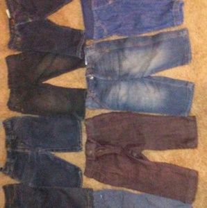 Pants sizes 6-12 months all in great condition wor