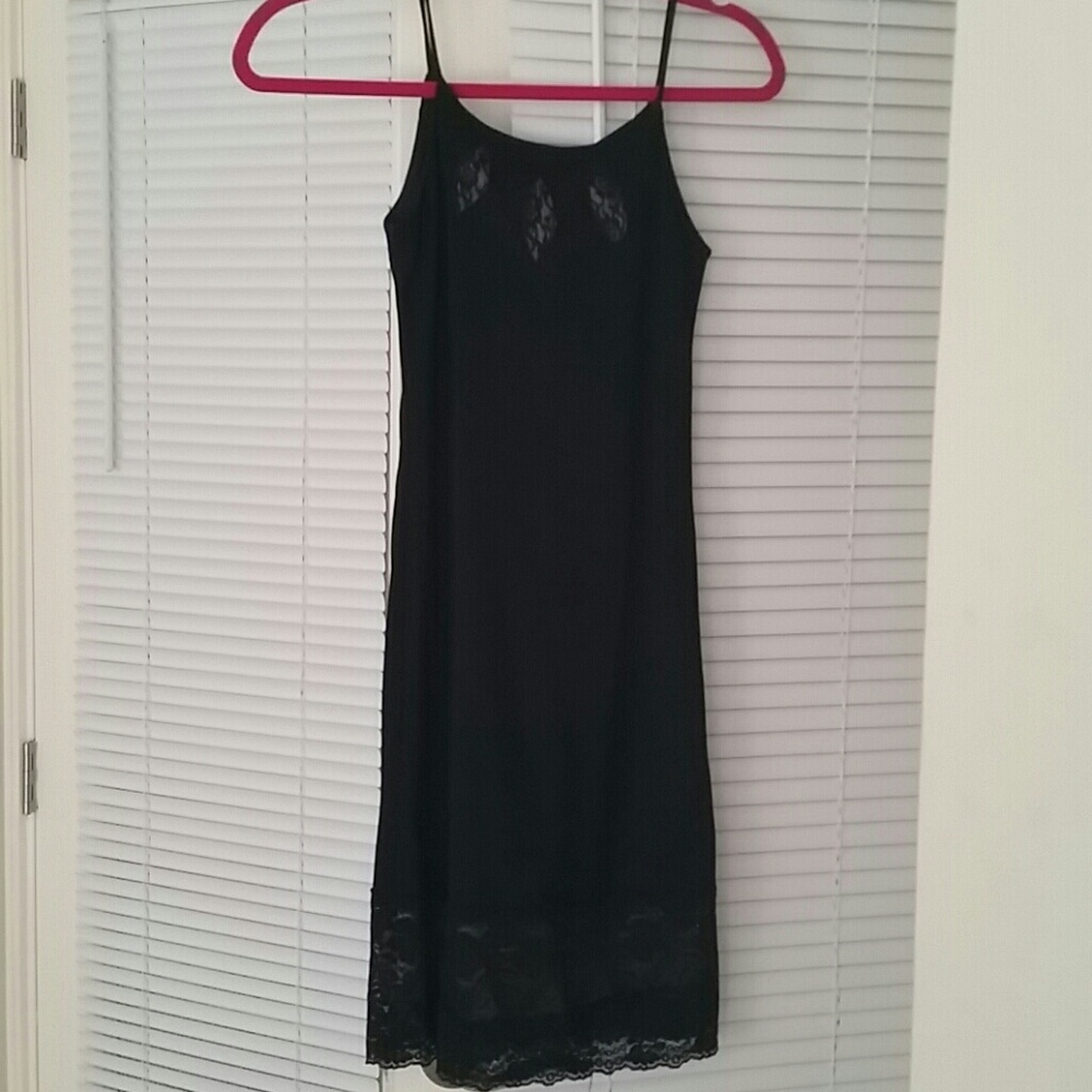 Nicole miller size 12 black lace dress