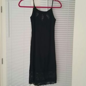Nicole miller size 12 black lace dress