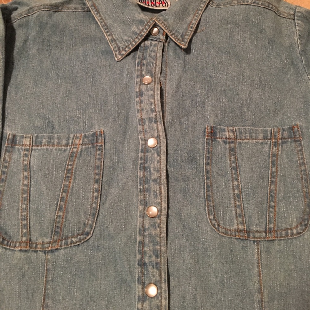 Vintage Bill Blass Jeans shirt - Picture 2 of 8