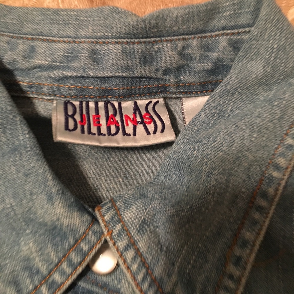 Vintage Bill Blass Jeans shirt - Picture 3 of 8