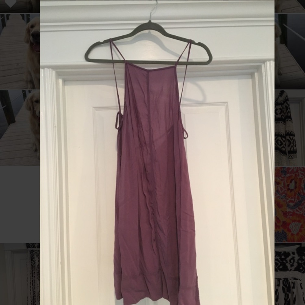 Strappy open back Free People dress