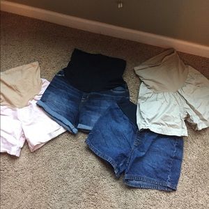 Maternity shorts