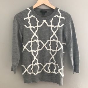 J. Crew Embellished Sweater