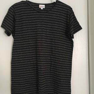 Lularoe Gracie Size 14 striped top