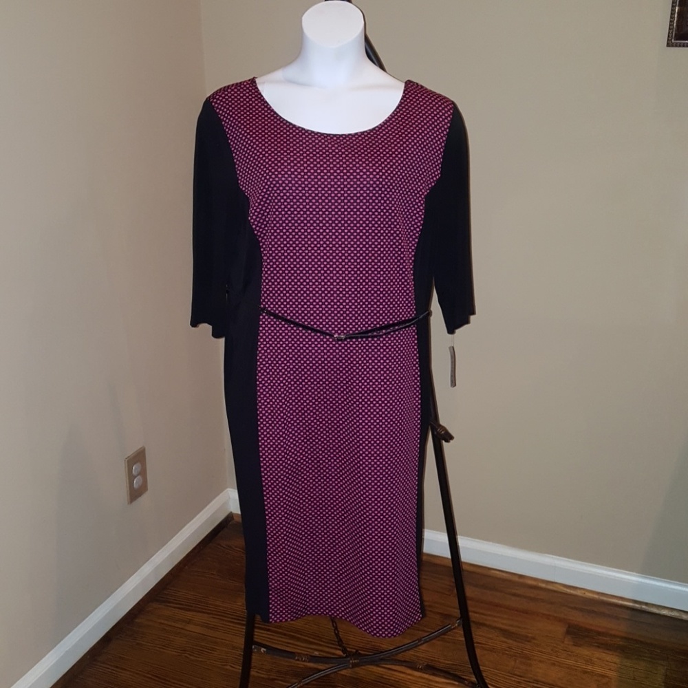 Women's elbow length sleeve dress
