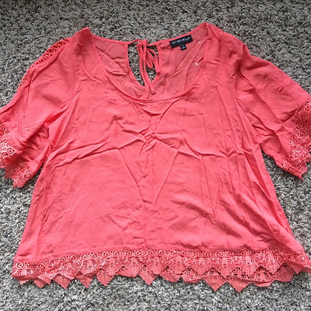 Brand New Coral Top