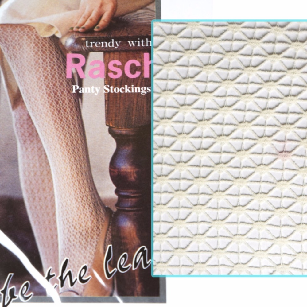 NWT Sexy White Cream Fishnet Tights Pantyhose