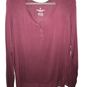 American Eagle Henley Top