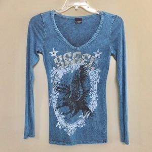 Buckle Long Sleeve Top