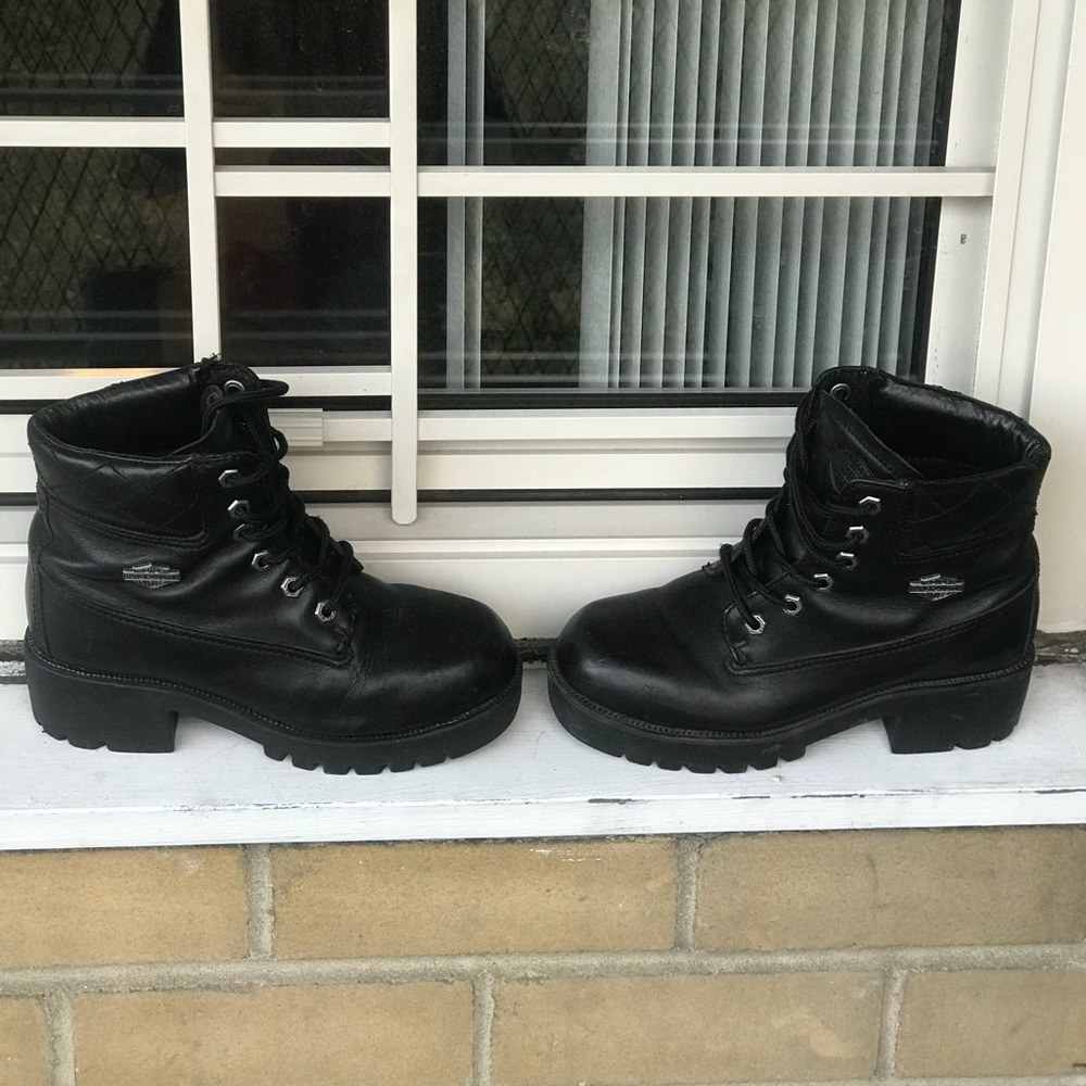 Motor Harley-Davidson Cycles boots.