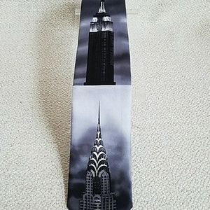 NYC landmarks Empire State and Chrysler Building