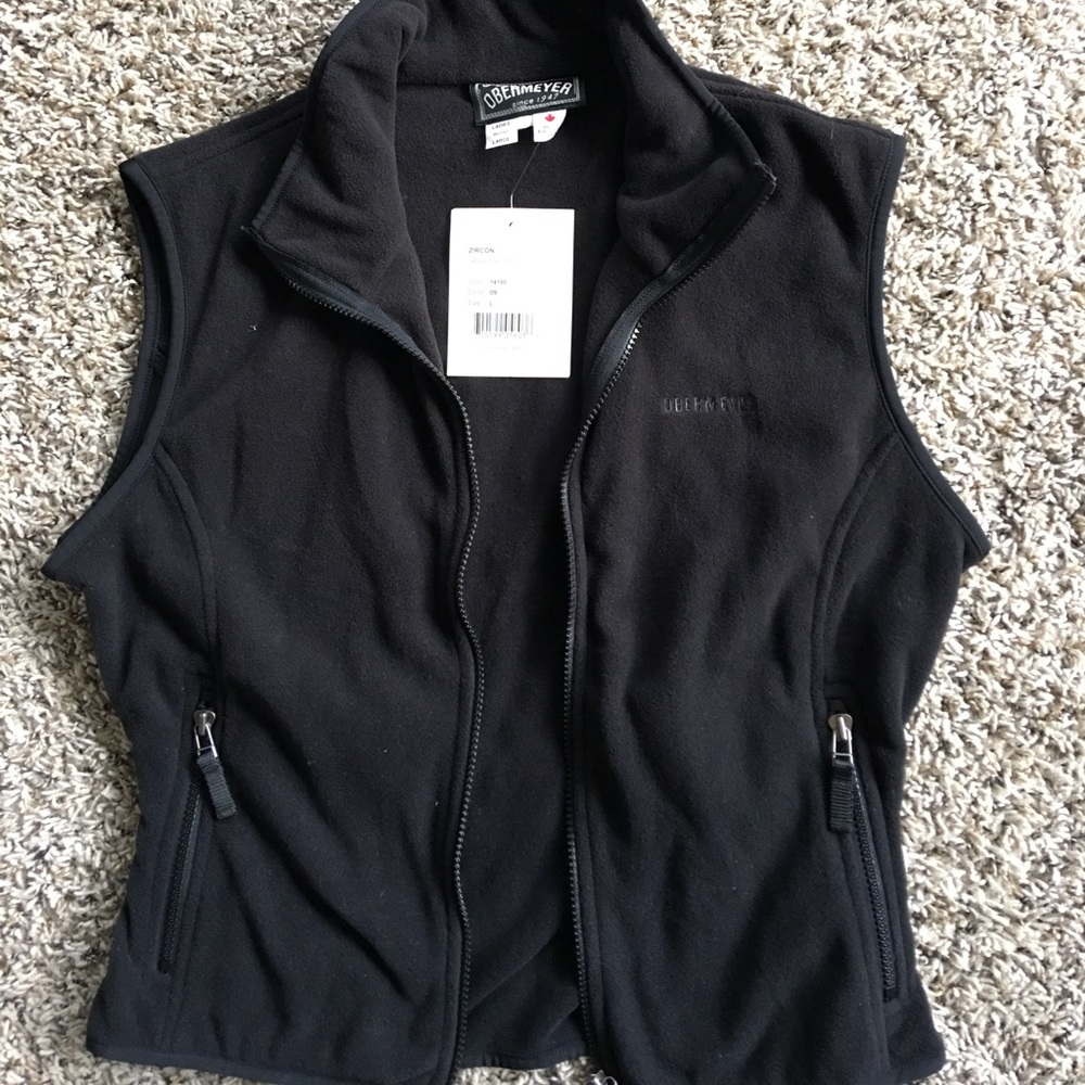 Brand new black vest