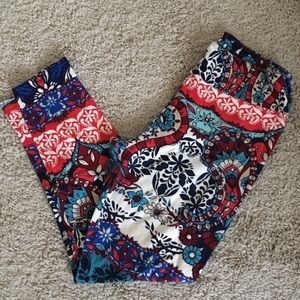 Lularoe one size printed leggings