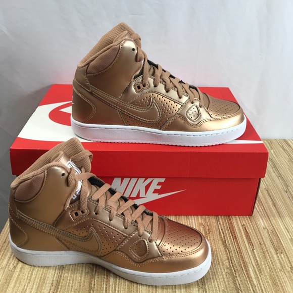 Bronze Nike Air Rose Gold Sneakers Metallic - Picture 4 of 7