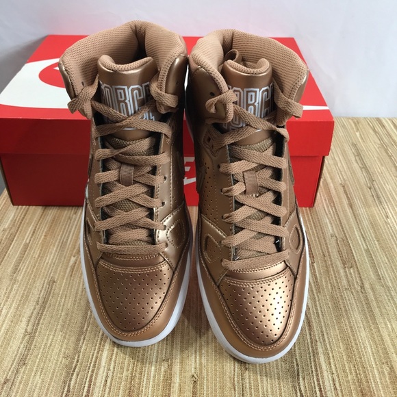 Bronze Nike Air Rose Gold Sneakers Metallic - Picture 5 of 7