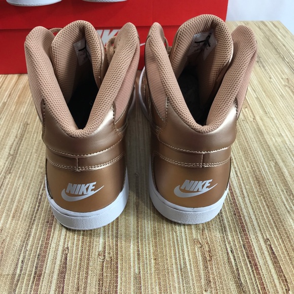 Bronze Nike Air Rose Gold Sneakers Metallic - Picture 6 of 7