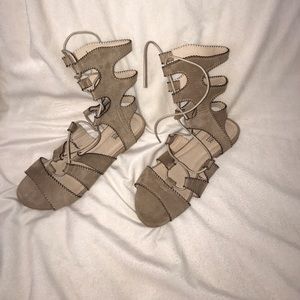 Catherine Malandrino tan sandals