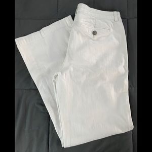 Croft and Barrow wide leg stretch jeans