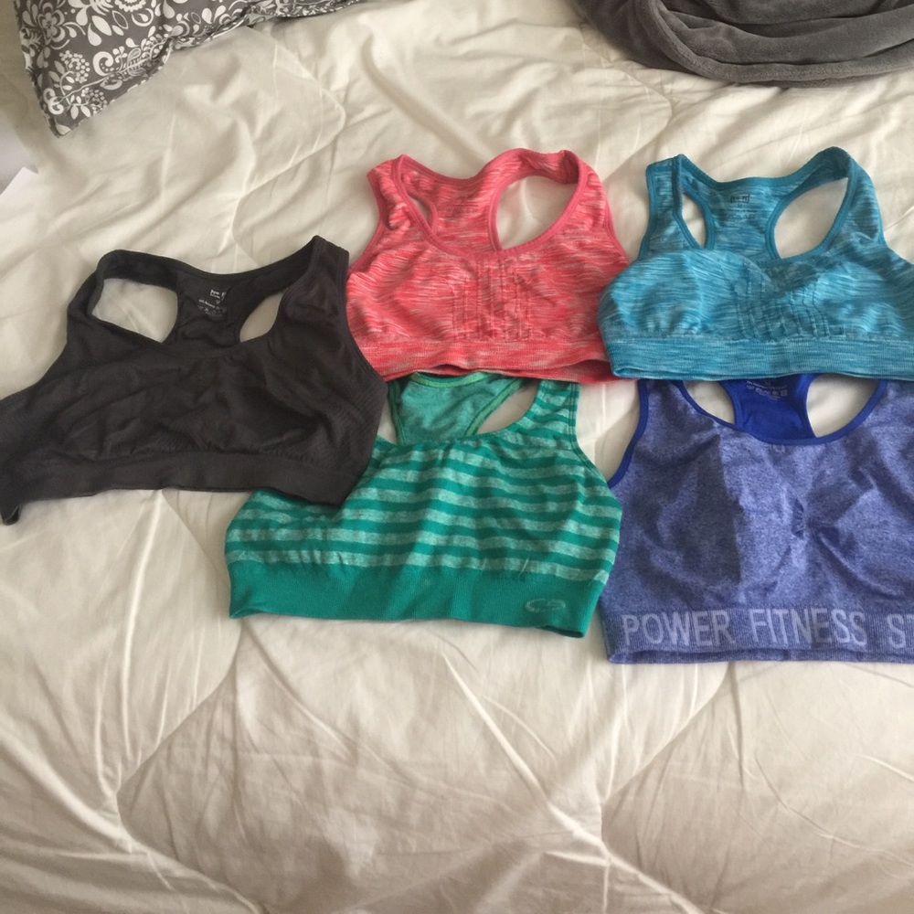Bundles of 5 sports bras