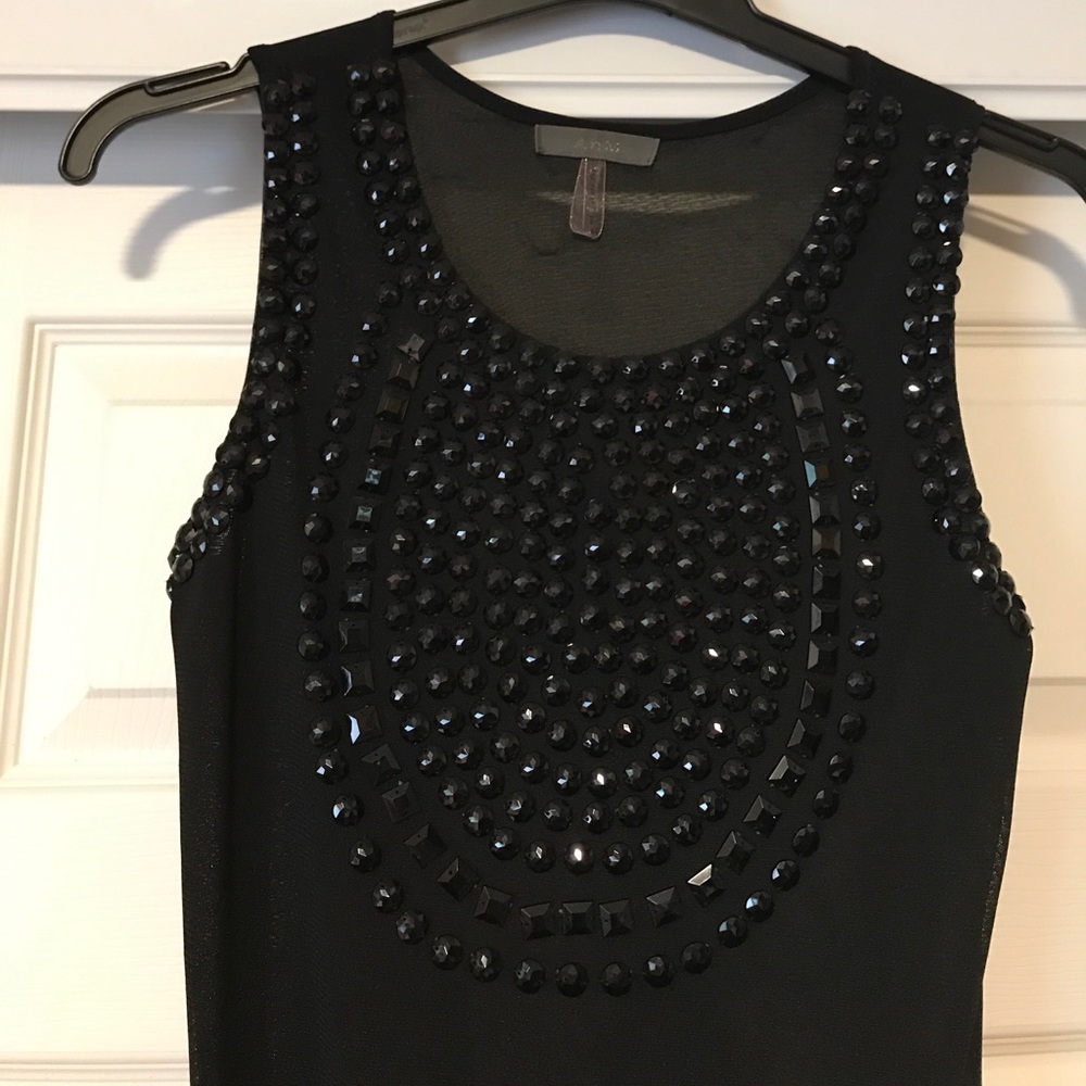 Black Bedazzled Dress Size Medium