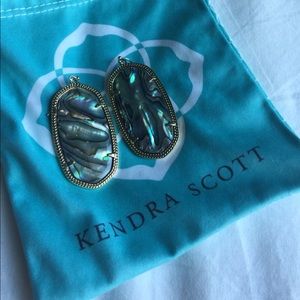 Kendra Scott -Danielle Earrings -Abalone Shell