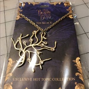 Disney Live Action Beauty And The Beast Neclace