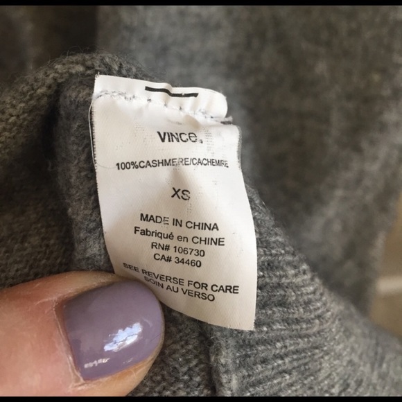 Vince hooded Sweater/poncho - Picture 4 of 4