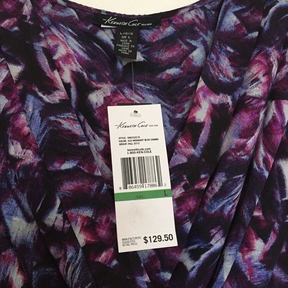 Kenneth Cole Midnight Dress - NWT - Picture 5 of 5