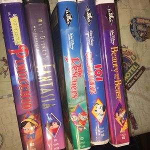 Disney VHS Tapes