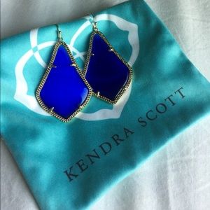 Kendra Scott - Alexandra Earrings -Cobalt Blue