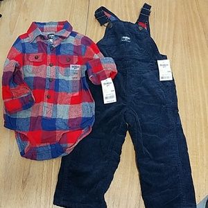 Osh Kosh B'gosh bundle sz 18m NWT