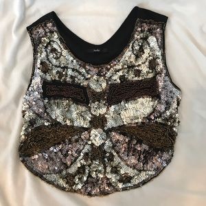 Sequence crop top