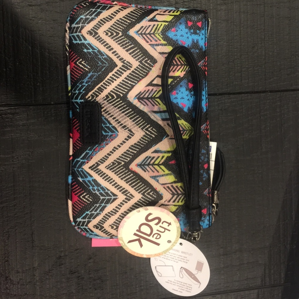 The Sak Wristlet. A Power Charging Wristlet!