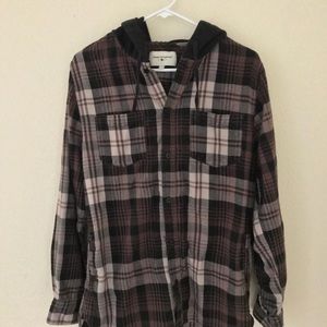 Brown flannel