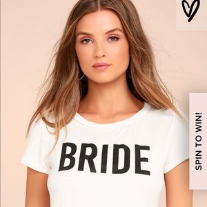 Lulu's "BRIDE" Tee