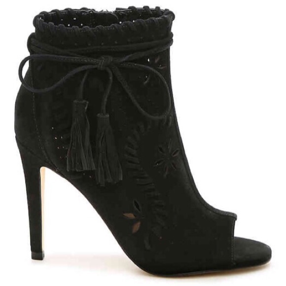 Ivanka Trump Shoes - Ivanka Trump Black Suede Booties