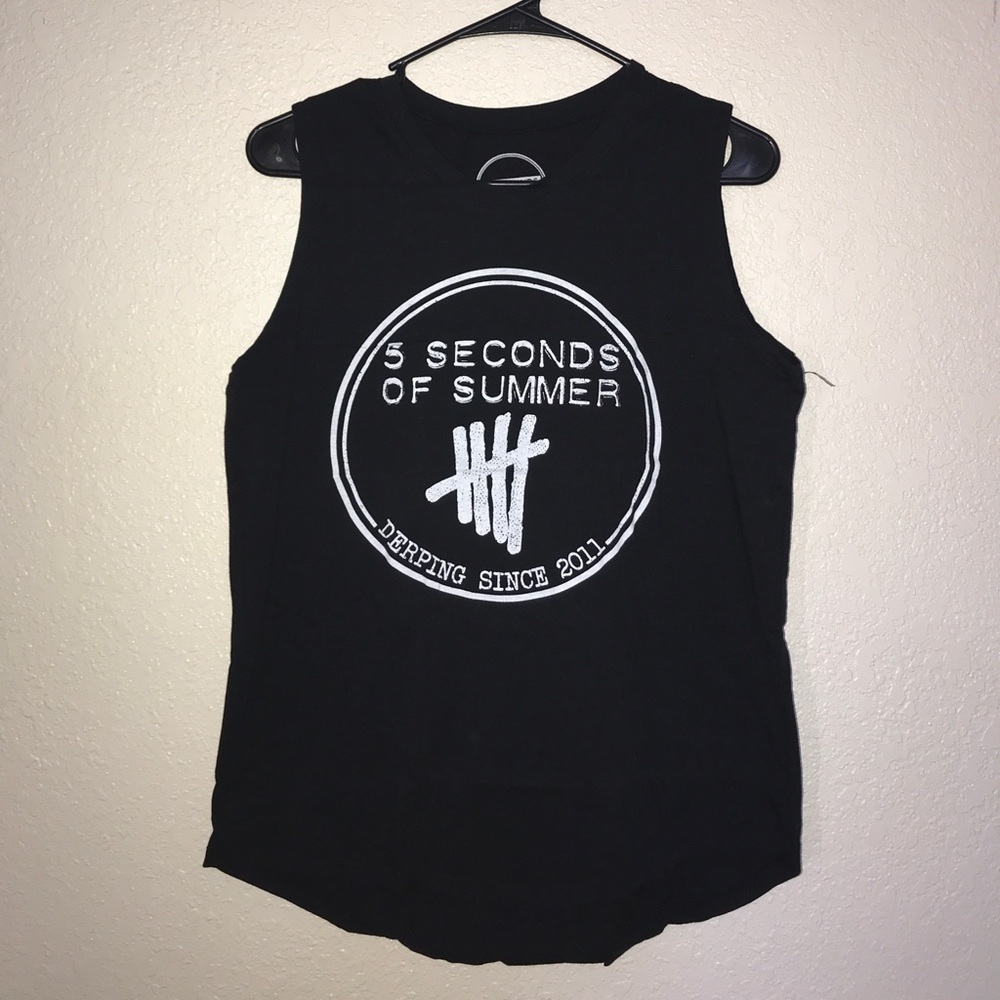 5SOS Muscle Tee - Large - Black