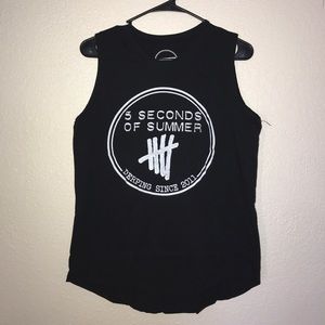 5SOS Muscle Tee - Large - Black